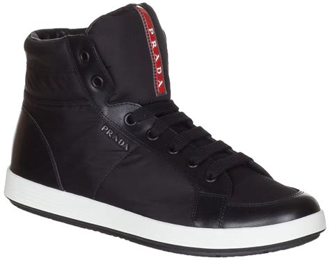 high top prada boots|prada high top sneakers sale.